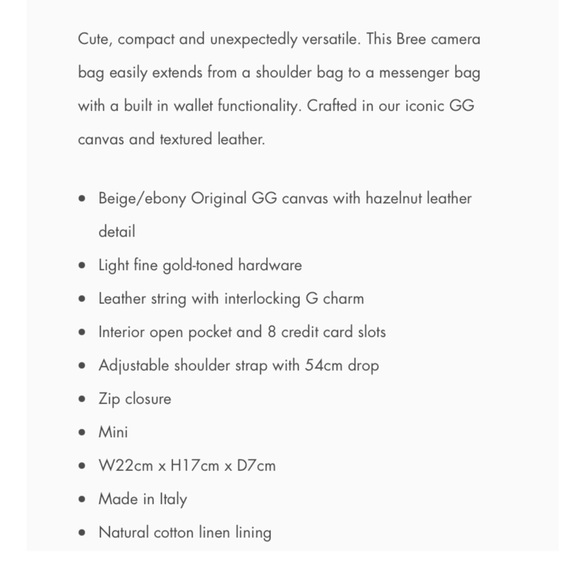 Gucci Bree camera bag - Picture 3 of 11